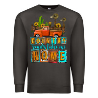 Smoke country roads take me home olivia Premium Sweatshirt - OliviaCreatesArt