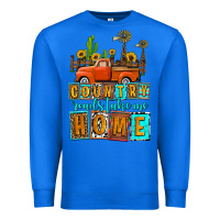 True Royal country roads take me home olivia Premium Sweatshirt - OliviaCreatesArt