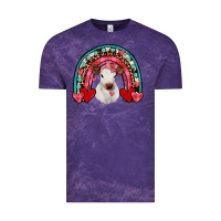 Cloud Purple valentines heifer rainbow Vintage Tee - JahusDesignShop