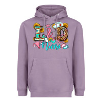 Lavender labor and delivery nurse Heavyweight Hoodie - OliviaCreatesArt