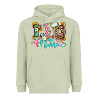 Matcha labor and delivery nurse Heavyweight Hoodie - OliviaCreatesArt