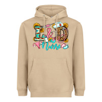 Mushroom labor and delivery nurse Heavyweight Hoodie - OliviaCreatesArt