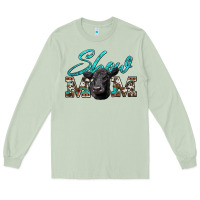 Matcha show mom aztec cowhide black angus Long Sleeve Tee - Artiststas