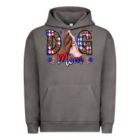 Pigment Tornado America Dog Mama Urban Hoodie - CowhideDigitalArt