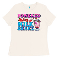 Bone powered by milkshake Ladies Tee - AdoDesignShop
