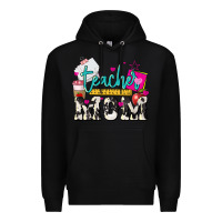 Black Teacher Mom Mother's Day Premium Hoodie - HowdyJamesFarm