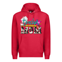 Cardinal Teacher Mom Mother's Day Premium Hoodie - HowdyJamesFarm