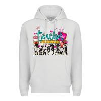 Dove Grey Teacher Mom Mother's Day Premium Hoodie - HowdyJamesFarm