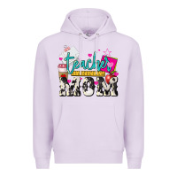 Lilac Teacher Mom Mother's Day Premium Hoodie - HowdyJamesFarm