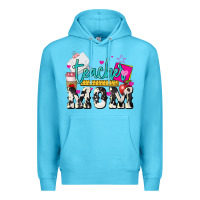 Ocean Blue Teacher Mom Mother's Day Premium Hoodie - HowdyJamesFarm