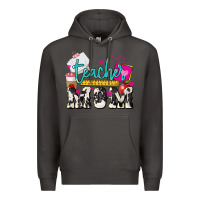 Smoke Teacher Mom Mother's Day Premium Hoodie - HowdyJamesFarm