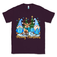 Plum merry christmas gnome Classic Tee - MaliasSmallBusiness