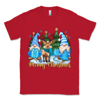 Red merry christmas gnome Classic Tee - MaliasSmallBusiness