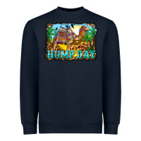 Navy hump day camel and desert Heavyweight Sweatshirt - BarkalooDesign