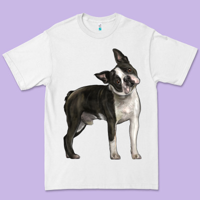 Boston Terrier Premium Tee Designed By Lillyallendesigns