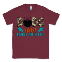 Burgundy dads with beards are better Classic Tee - JahusDesignShop