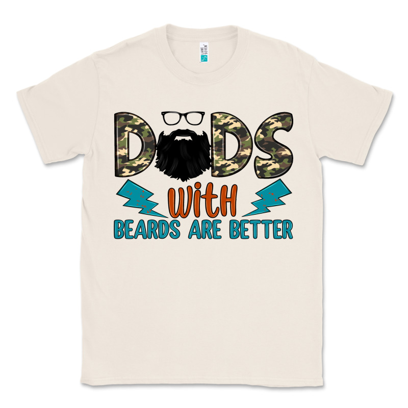 Dads With Beards Are Better Classic Tee by JahusDesignShop | Teevron