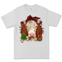 Dove Grey Christmas Hereford Premium Tee - JahusDesignShop