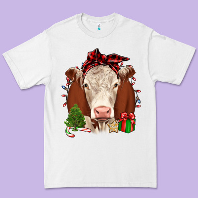 Christmas Hereford Premium Tee Designed By Jahusdesignshop