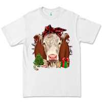 White Christmas Hereford Premium Tee - JahusDesignShop