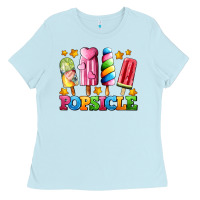 Popsicle With Stars Ladies Tee | Teevron