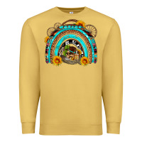 Antique Gold easter rainbow olivia Premium Sweatshirt - OliviaCreatesArt