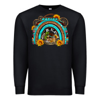 Black easter rainbow olivia Premium Sweatshirt - OliviaCreatesArt