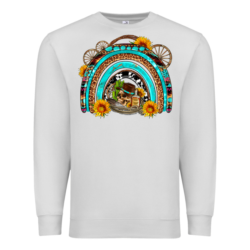 Easter Rainbow Olivia Premium Sweatshirt by OliviaCreatesArt | Teevron