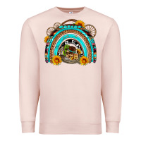 Pale Pink easter rainbow olivia Premium Sweatshirt - OliviaCreatesArt