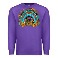 Purple easter rainbow olivia Premium Sweatshirt - OliviaCreatesArt