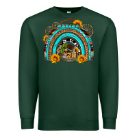 Sports Green easter rainbow olivia Premium Sweatshirt - OliviaCreatesArt