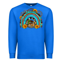 True Royal easter rainbow olivia Premium Sweatshirt - OliviaCreatesArt