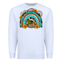 White easter rainbow olivia Premium Sweatshirt - OliviaCreatesArt