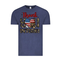 Vintage Denim thank you veteran Vintage Tee - MaliasSmallBusiness