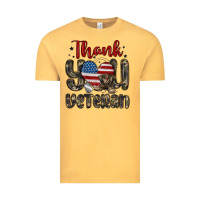 Vintage Mustard thank you veteran Vintage Tee - MaliasSmallBusiness