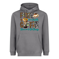 Storm first we drink coffee then we do the things Heavyweight Hoodie - OliviaCreatesArt