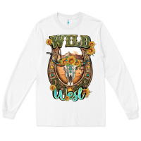White wild west Long Sleeve Tee - Artiststas