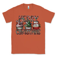 Copper Merry Christmas Classic Tee - CowhideDigitalArt