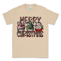 Mushroom Merry Christmas Classic Tee - CowhideDigitalArt