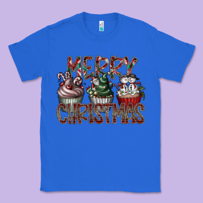 Merry Christmas Classic Tee Designed By Cowhidedigitalart