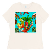 Bone summer drinks and ice cream Ladies Tee - BundleAndBundleShop