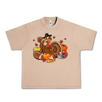 Football Turkey Thanksgiving Urban Heavy Tee | Teevron