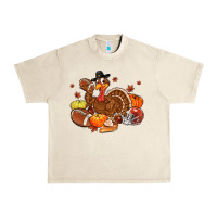 Sandshell football turkey thanksgiving Urban Heavy Tee - MaliasSmallBusiness