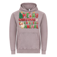 Vintage Zinc merry christmas ya filthy animal Vintage Hoodie - MaliasSmallBusiness