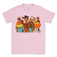 Bubblegum Pink thankful Classic Tee - MaliasSmallBusiness