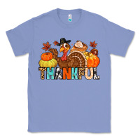 Colony Blue thankful Classic Tee - MaliasSmallBusiness