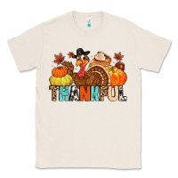 Natural thankful Classic Tee - MaliasSmallBusiness