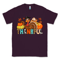 Plum thankful Classic Tee - MaliasSmallBusiness