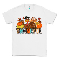 White thankful Classic Tee - MaliasSmallBusiness