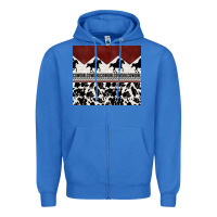 True Royal cowgirl with cowhide Zipper Hoodie - TumblerDesignByShophia